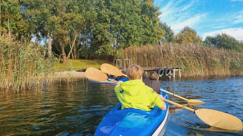 Domki letniskowe nad jeziorem w Marianowie woj zachodniopomorskie