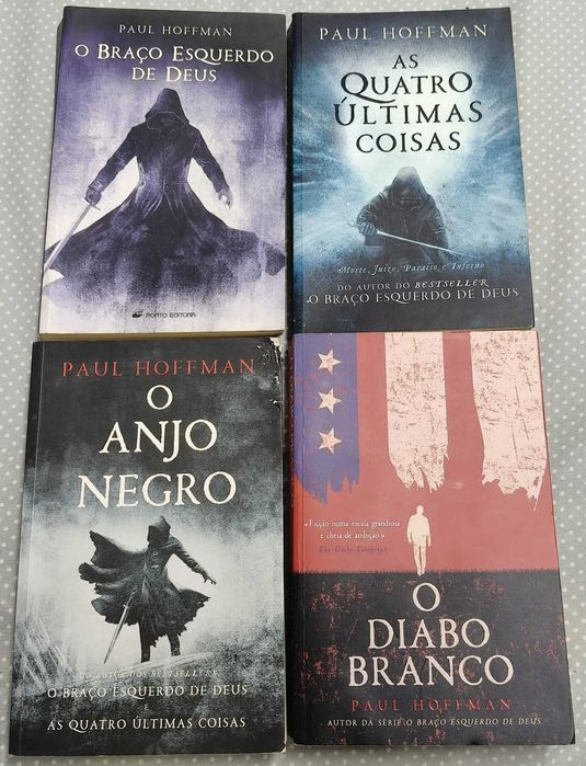 O braço esquerdo de Deus, As quatro últimas coisas, O Anjo Negro, O Diabo Branco