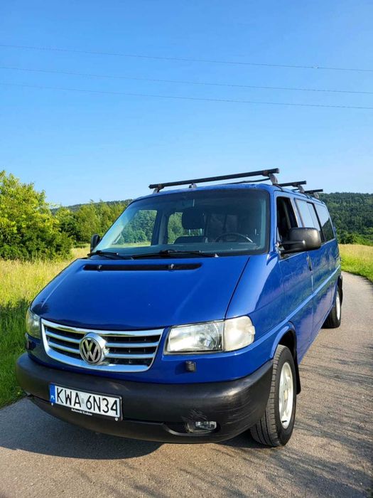 Volkswagen Transporter T4 2003r 2.5 TDI Long, 9 osób, Hak
