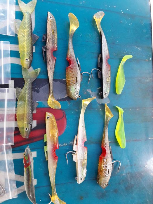 приманки на хищника разные