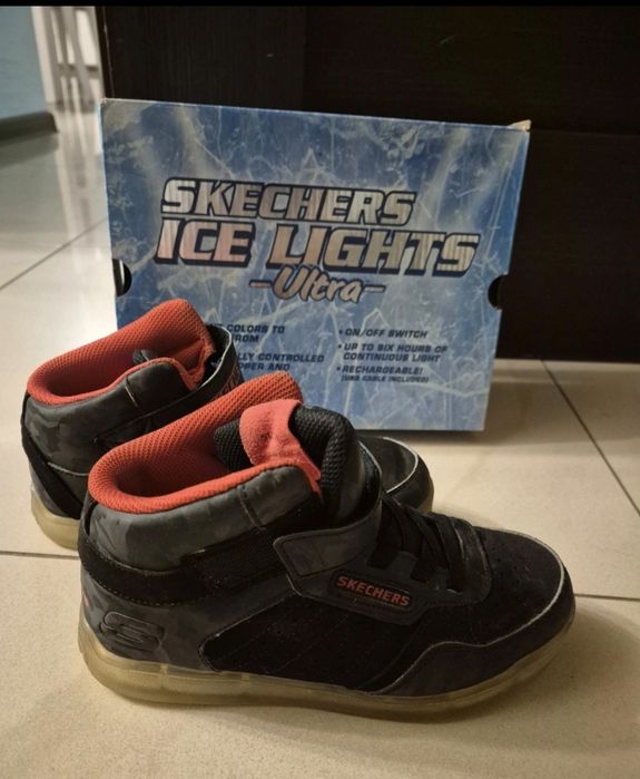 Skechers świecące chłopięce