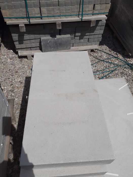 Blok Venetto Palisada Mur oporowy 125x45 cm Biały II gatunek