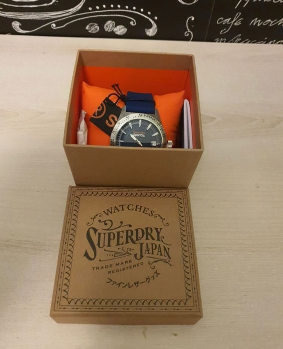 Zegarek SuperDry niebieski