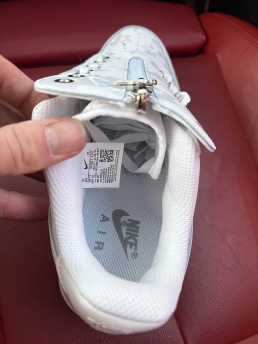 (БЕЗ ПЕРЕДОПЛАТИ) Nike Air Force 1 Shroud White Camo найк аір камуфляж