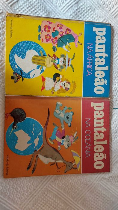 Vários livros do Pantaleão