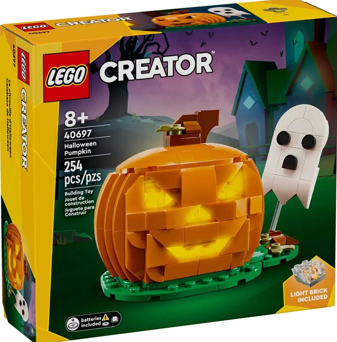 Lego Abóbora de Halloween 40697 - Novo Selado