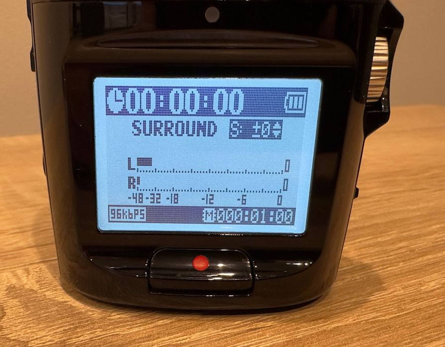 rejestrator audio Zoom H2N [piękny ale uszkodzony]