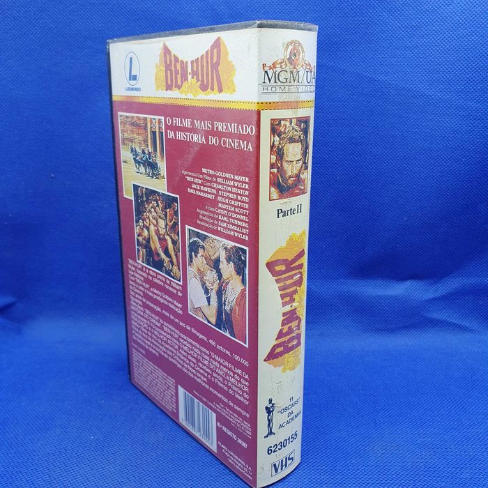 Filmes - Ben Hur 2ª Parte - Charlton Heston - VHS - VSO