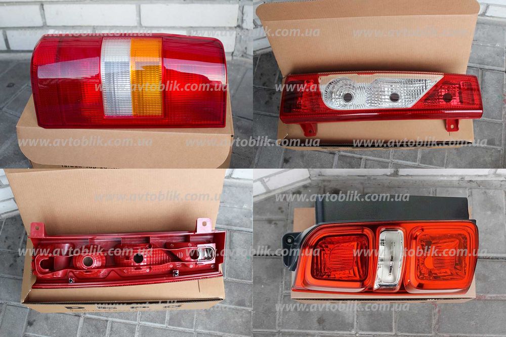 Задний фонарь Peugeot Expert, Citroen Jumpy, Fiat Scudo левый, правый