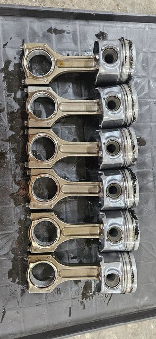 Поршня шатуни bmw n57d30a n57d30b євро5