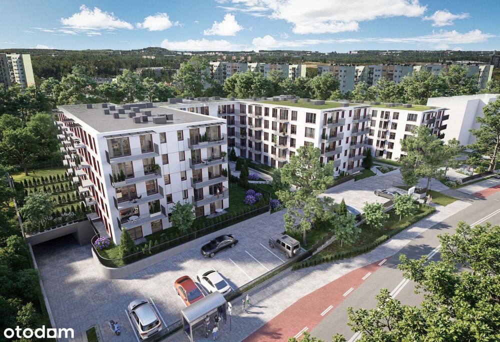 3-pokojowe mieszkanie 55m2 + balkon