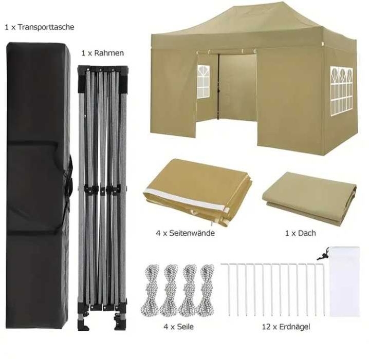 Tendas dobráveis pop up. 4.5x3, 3x3, 6x3, 2x2. Feiras,eventos,campismo