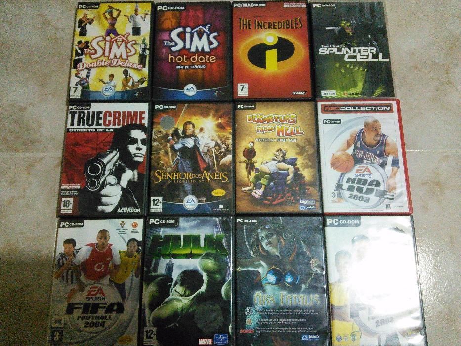 Vendos jogos para PC