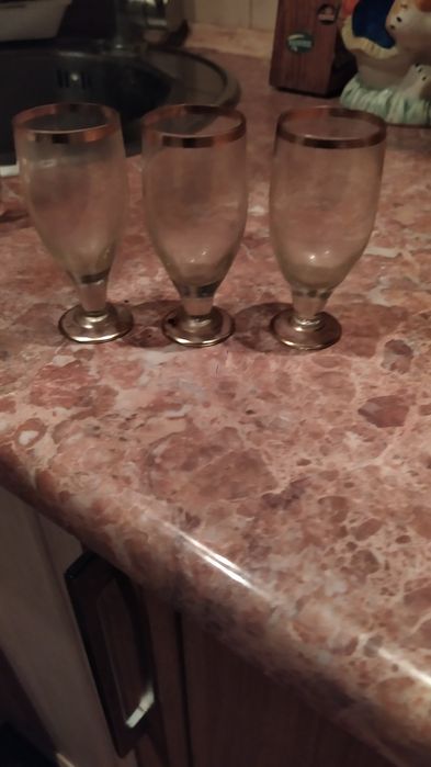 Фужеры,рюмки,стаканы старинные,наборы