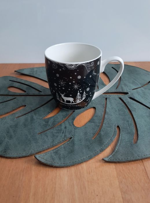 Zestaw 2 kubków świątecznych Renifer Boże Narodzenie