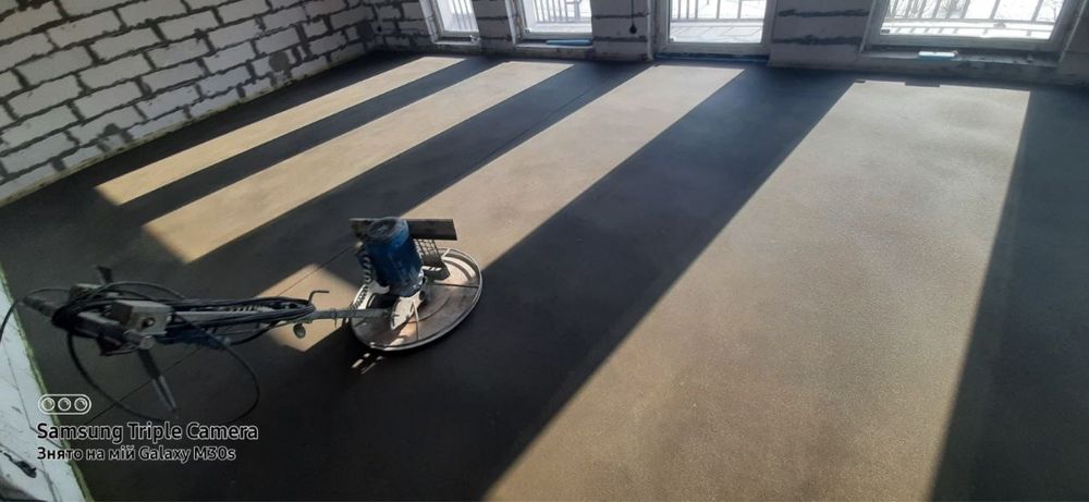 Стяжка штукатурка