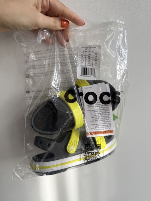 Crocs crocband cruiser сандалі 24/25