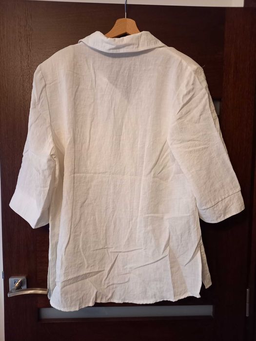 Rena - Lniana koszula damska oversize