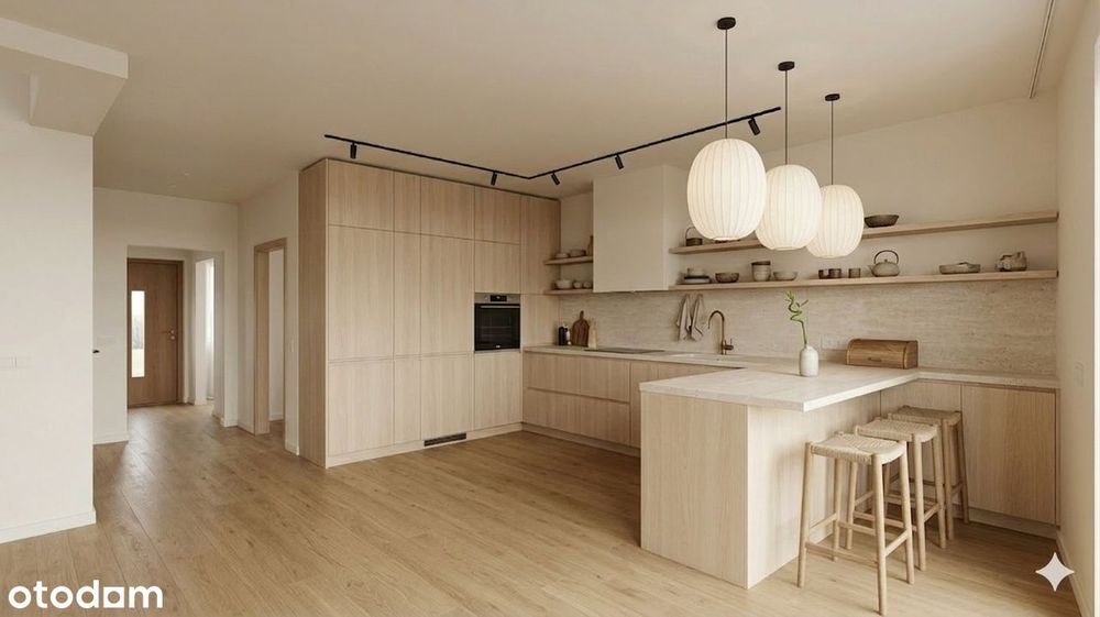 Marcinkowice | Nowoczesny segment z ogrodem  | Projekt kuchni w cenie
