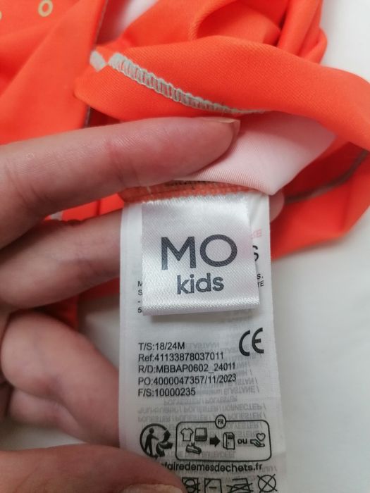 Camisola Fluorescente de Banho de Bebé