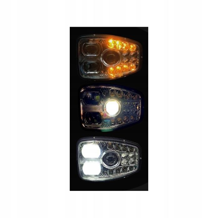 Reflektor drogowy LED przednia lewa koparki Cat Case Jcb DRL