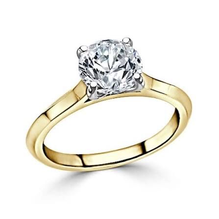 Кілечко для помолвки з діамантом