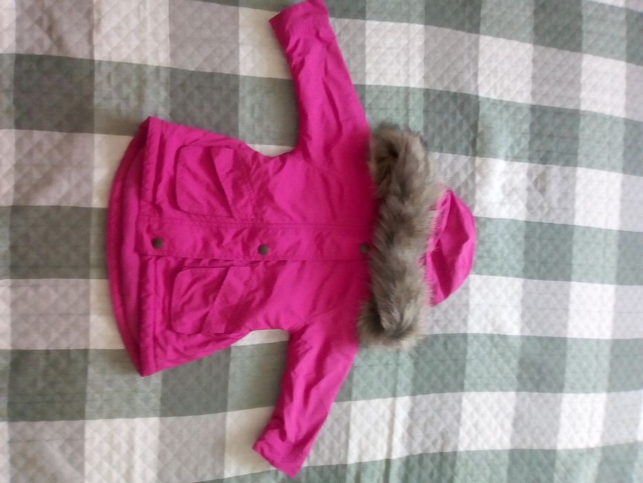 Утепленная ветровка. Парка Old Navy для девочки.