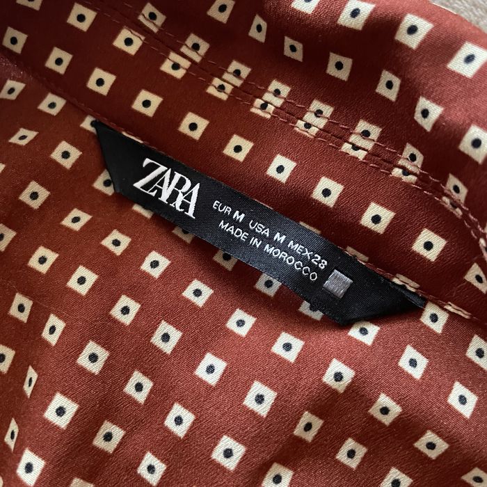 Комбінезон Zara червоний з принтом