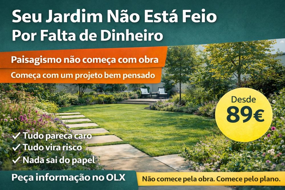 Seu Jardim Não Está Feio Por Falta de Dinheiro