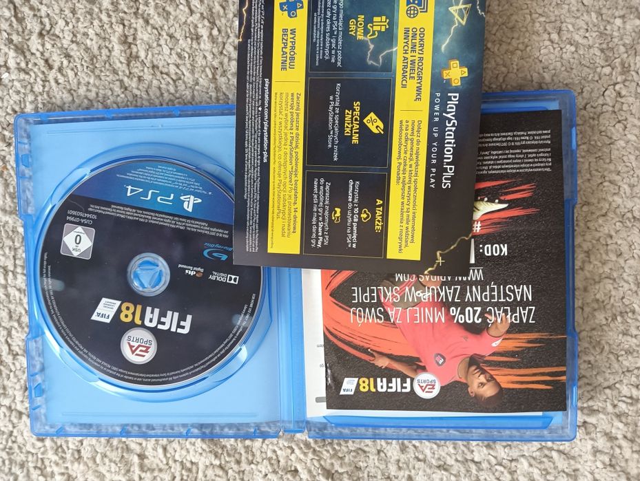 Fifa 18 Jogo	PS4	Playstation 4		Como novo!