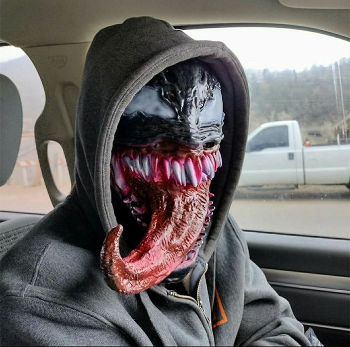 Máscara Venom Látex
