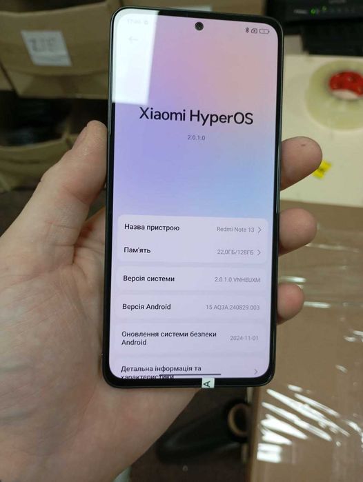 Смартфон Xiaomi Redmi note 13 6/128гб с NFC