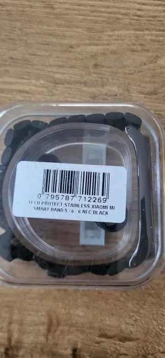 Tech-Protect Bransoleta Stainless do Xiaomi Mi Band 5/6 black