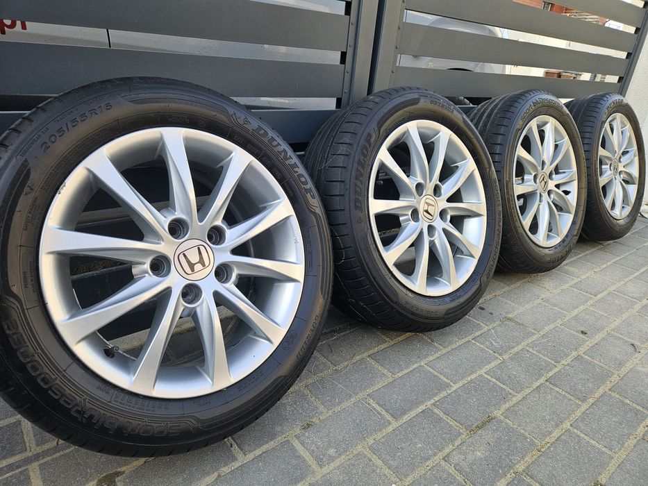 Koła Felgi Opony Honda Civic R16  5 x 114,3  205/55/16