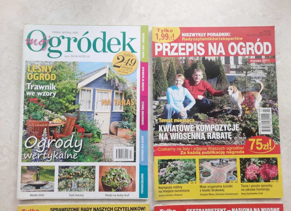 Przepis na ogród - poradniki - 4 sztuki