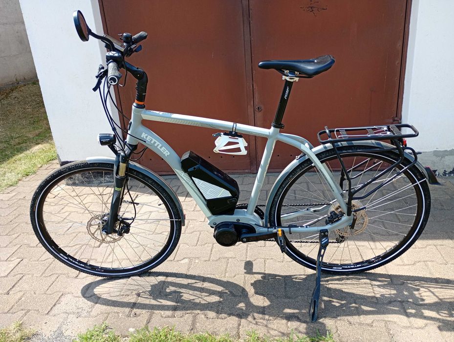 Rower elektryczny Kettler Traveller - przebieg 2500 km - napęd shimano