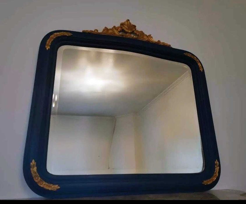 Conjunto Azul Oceano Dourado