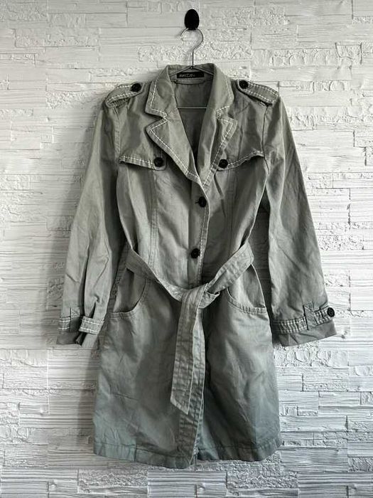 Trencz Marc Cain M / szary / klasyczny elegancki look