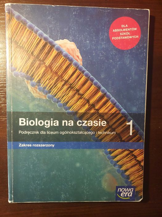 Biologia na czasie 1 poziom rozszerzony