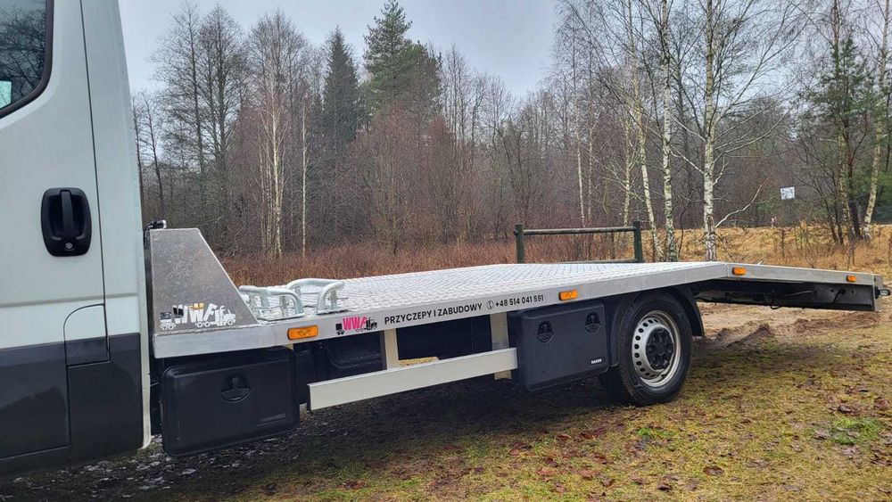 Zabudowa autolaweta, najazd