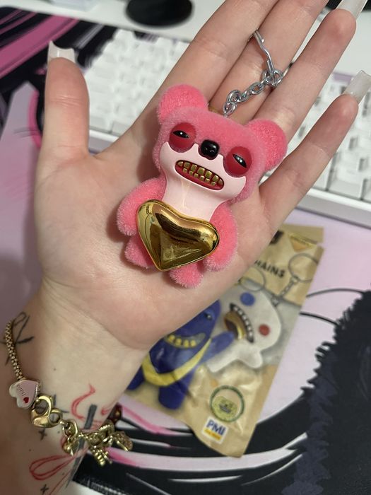 Fuggler рожевий ведмедик ультра рідкісний, серія 3
