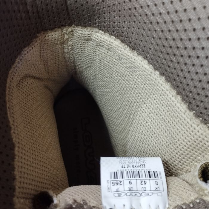 41-45. Черевики тактичні Lowa Zephyr HI TF. Оригінал!