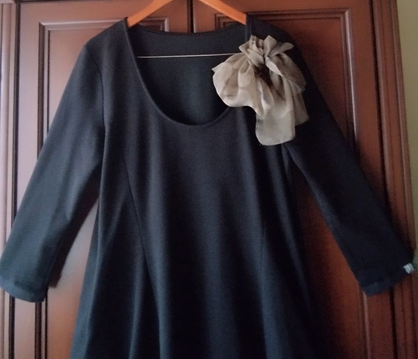 Обалденное платье полностью стрейчевое Tурция р.52-54