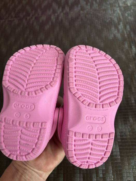Crocs c5 рожеві оригінал крокси