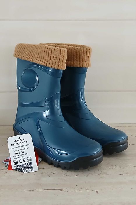 Kalosze dziecięce, młodzieżowe, ocieplane Demar Young 2 37