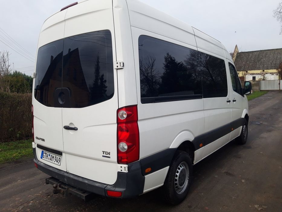Volkswagen Crafter 2.0 TDI 2014 9 osób swiezo sprowadzony w bdb stanie