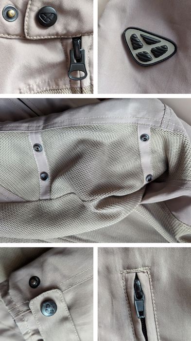 Вентильована текстильна мотоциклетна куртка Ixon Hacker Game (s) літо