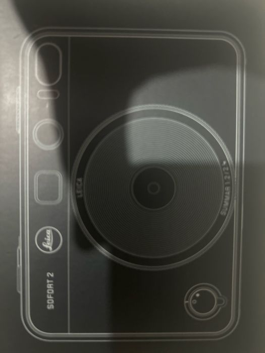 Leica SOFORT 2 Vermelha – Como Nova (Usada 1 vez