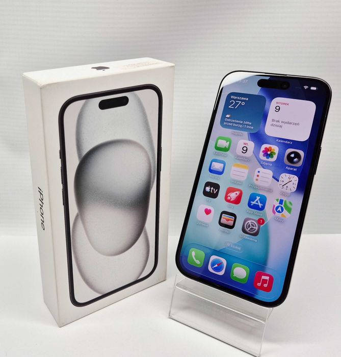 Smartfon Apple Iphone 15, 6/128GB, Komis Jasło Czackiego