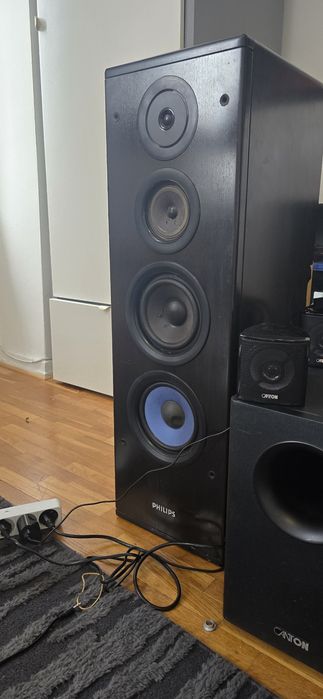Ресівер Denon avr 1612 + Canton 5.1 +колонки philips fb820